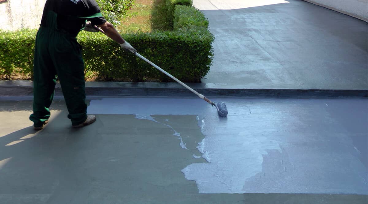 Terrace waterproofing