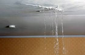 ceiling leakage due to terrace leakage