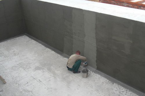 Flexible cementious waterproofing services