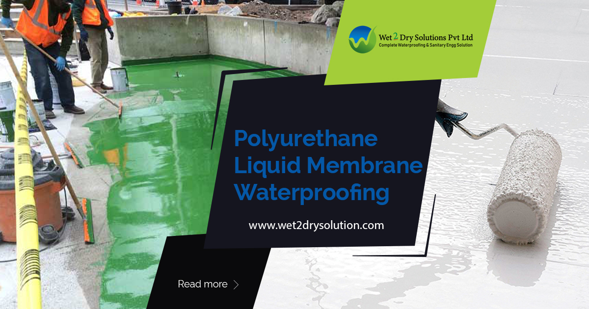 Polyurethane liquid membrane waterproofing.